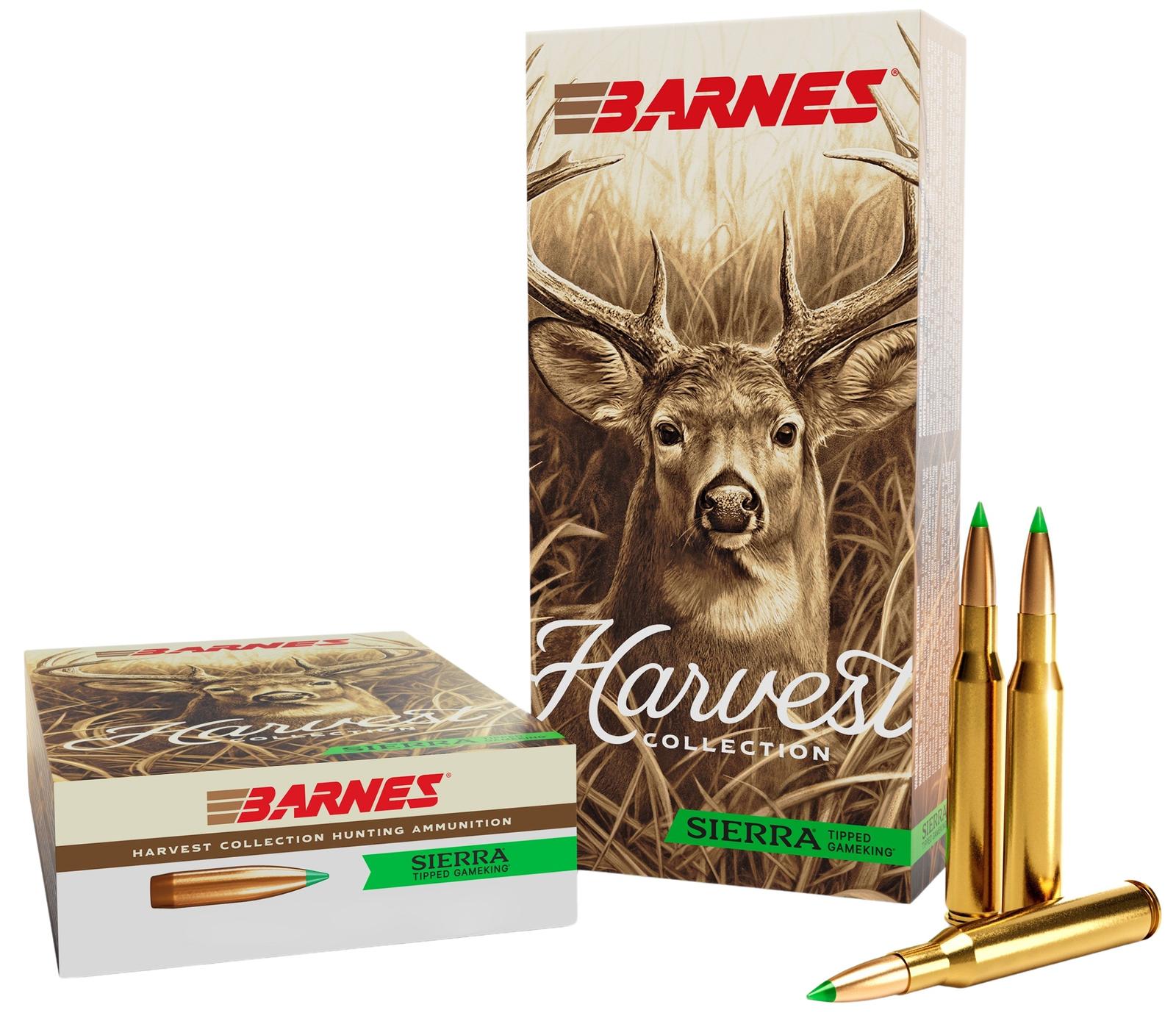 Barnes Bullets 32520  Harvest 7mm-08Rem 150gr Sierra Tipped GameKing 20 Per Box/10 Case