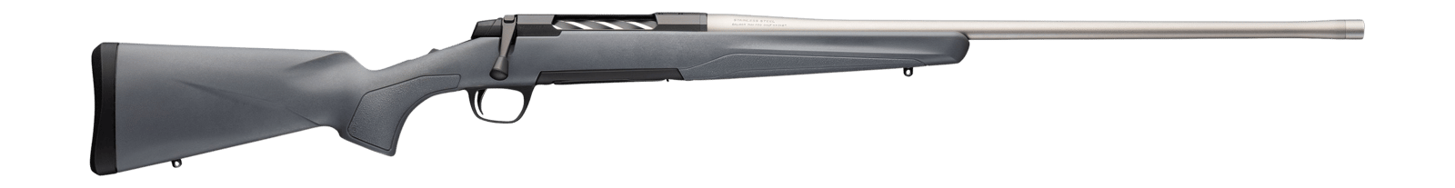 Browning 036114229 X-Bolt 2 Special SPR Full Size 300 Win Mag 3+1 26" Matte Stainless Threaded Barrel, Matte Stainless Steel Drilled & Tapped Receiver, Gray Adj Comb & LOP Synthetic Stock, Right Hand
