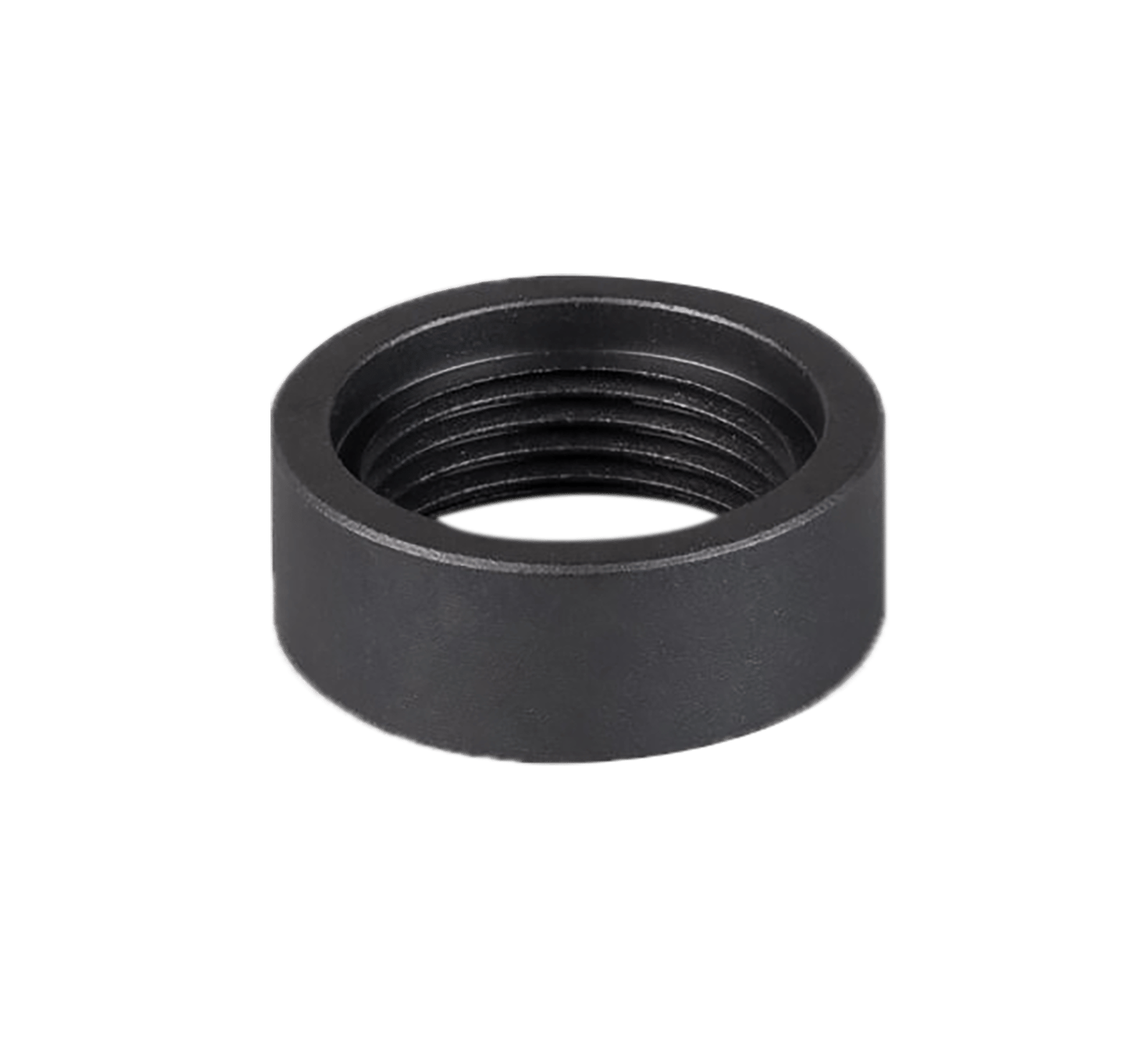 SilencerCo AC114 Delta Thread Spacer 22 LR Steel Black Oxide 1/2"-28 tpi