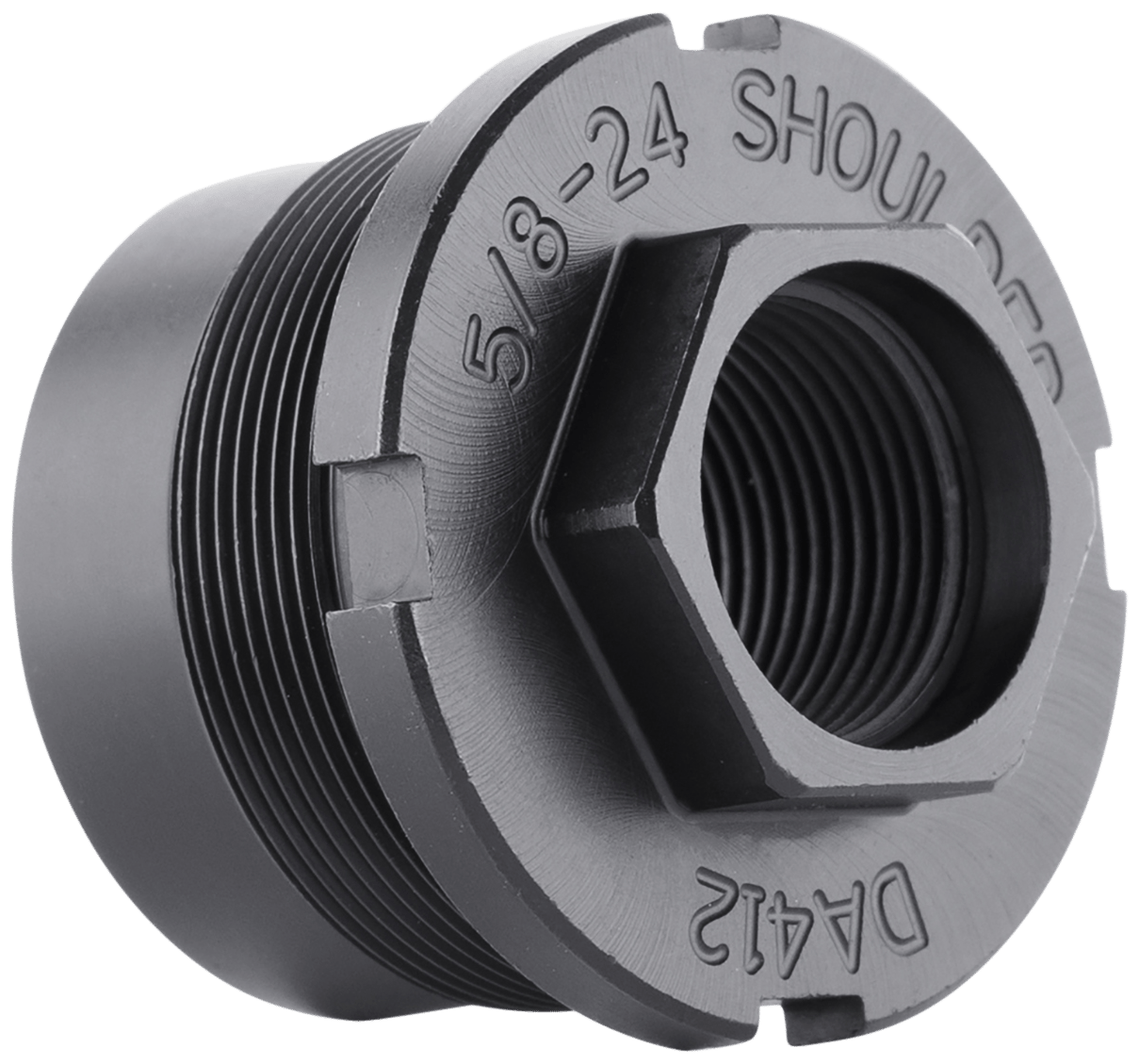 Dead Air DA412 Ghost-M & Pyro Fixed Mount 5/8"-24 tpi Black