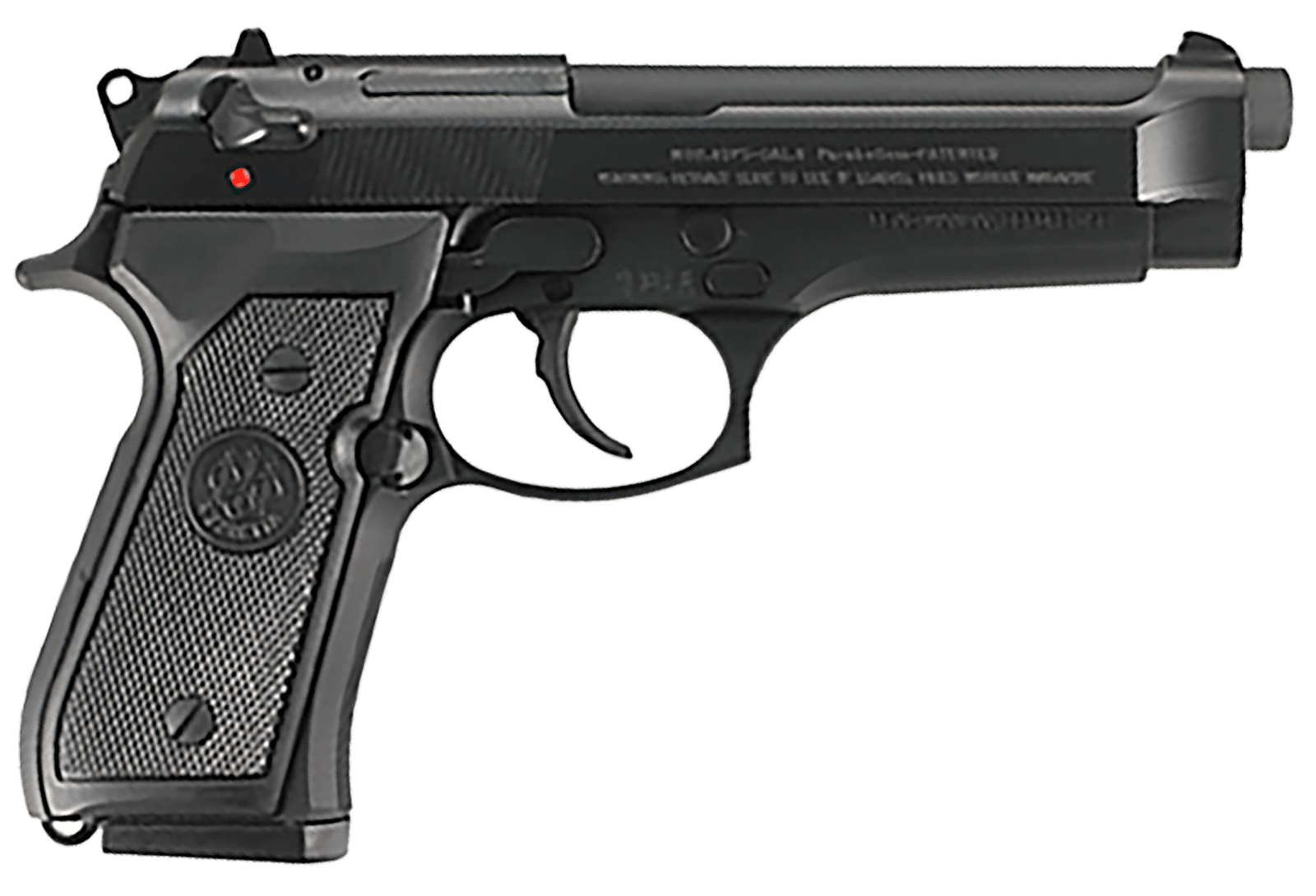 Beretta USA J92F300M 92FS  Full Size Frame 9mm Luger 15+1 4.90" Black Bruniton Barrel, Serrated Steel Slide, Frame w/Beavertail, Ambidextrous USA Made