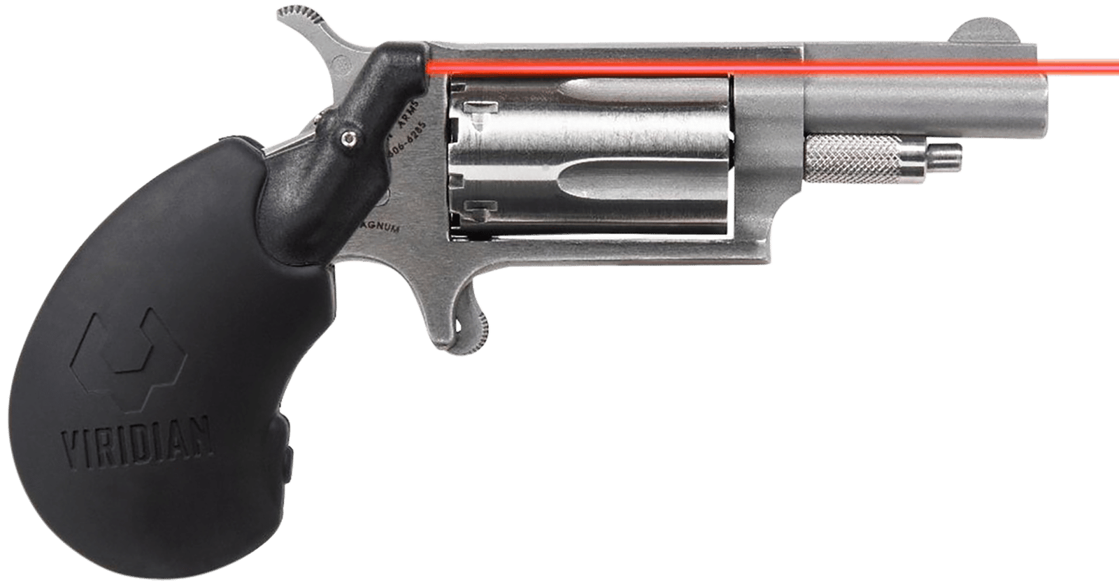 Viridian 900-0006 Red Grip Laser for NAA Magnum  Black