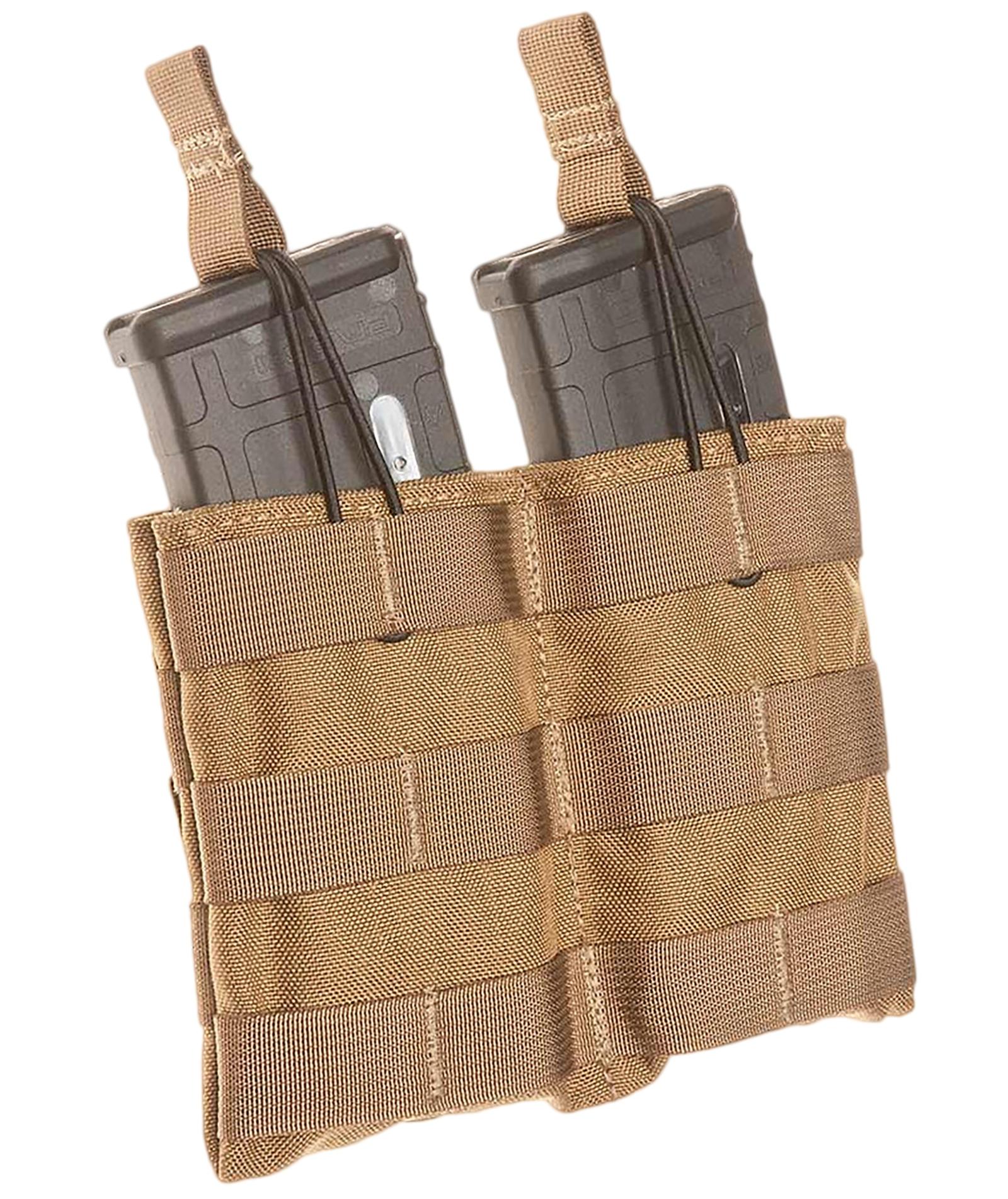Tacshield T3507CY Speed Load Double Rifle Double Coyote 1000D Nylon MOLLE