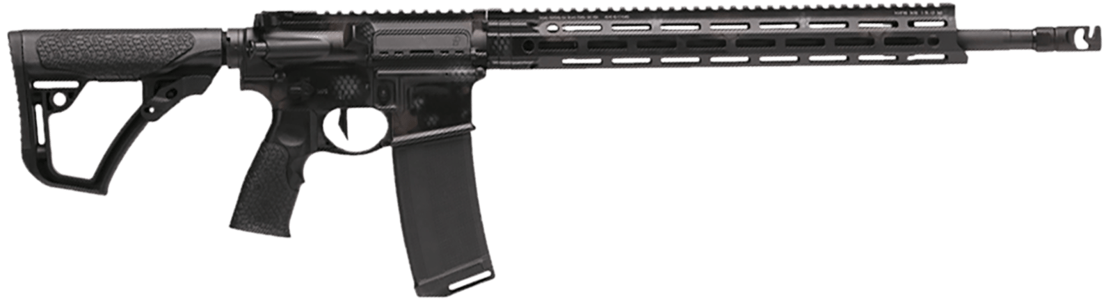 Daniel Defense 0212802364047 DDM4 V7 Pro 5.56x45mm NATO 18" 30+1 Rattlecan Cerakote 6 Position w/SoftTouch Overmolding Stock