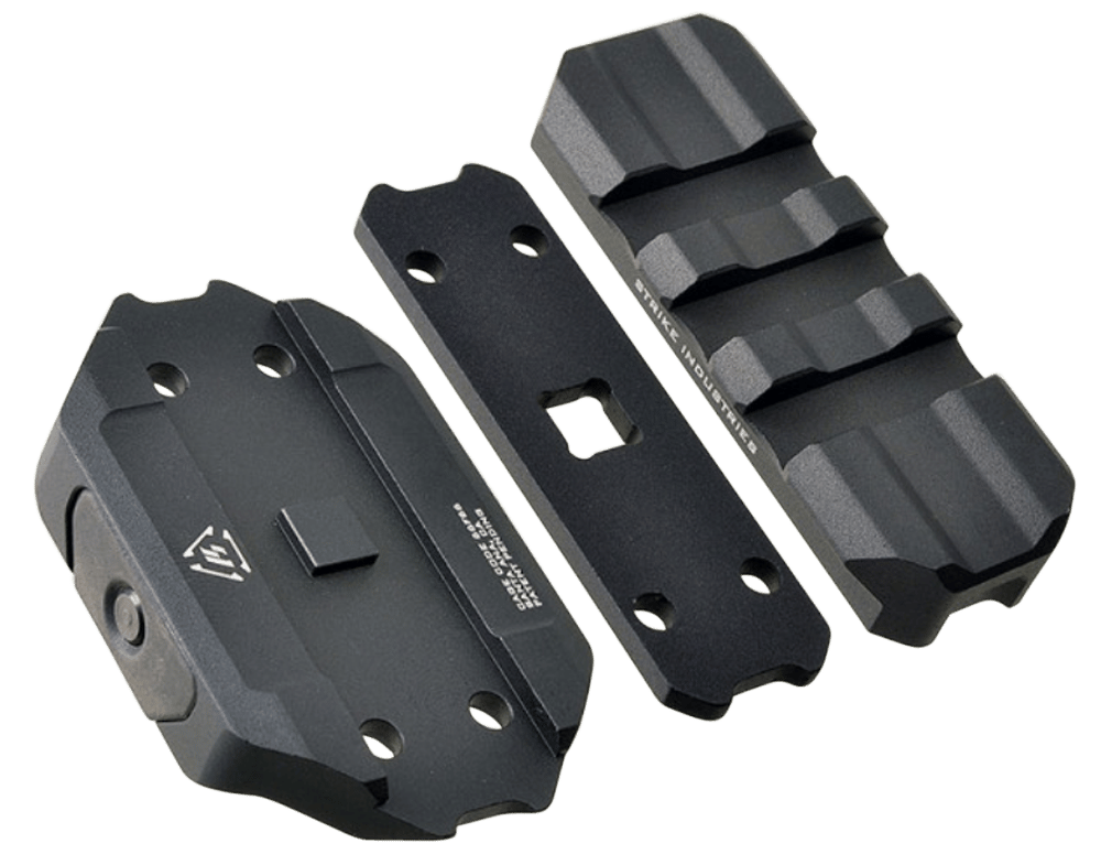 Strike Industries REXRISERBK R.E.X. Riser  Black Anodized