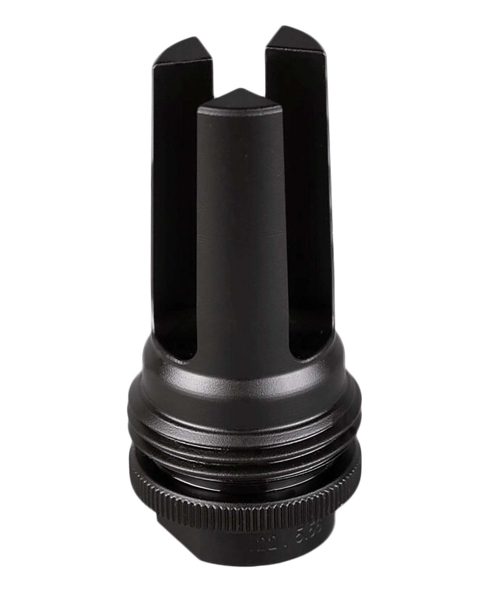 SilencerCo AC141 ASR Flash Hider Black Steel with 1/2"-28 tpi Threads for 5.56x45mm NATO