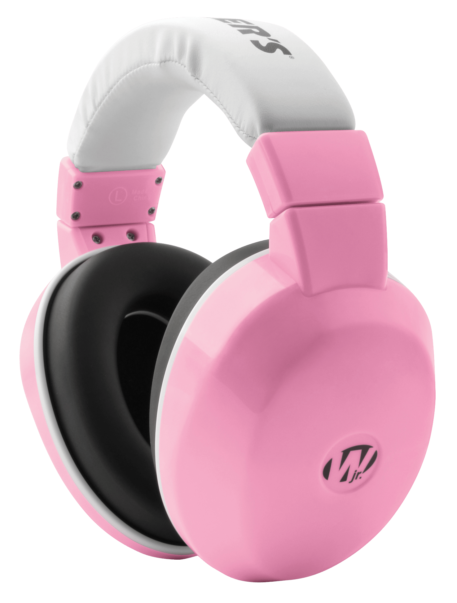 Walker's GWPINFMPK Infant Passive Muff 23 dB Over the Head Pink/White Plastic