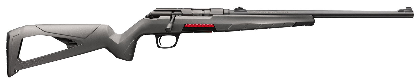 Winchester Repeating Arms 525200186 Xpert Magnum Full Size 17 WSM 8+1 18" Matte Black Button Rifled Barrel, Matte Black Drilled & Tapped Steel Receiver, Picatinny Rail Forend, Gray Polymer Thumbhole S
