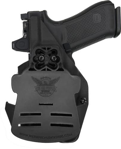 WE THE PEOPLE HOLSTER OWB RH FOR GLOCK 17 MOS W/OPTIC BLK