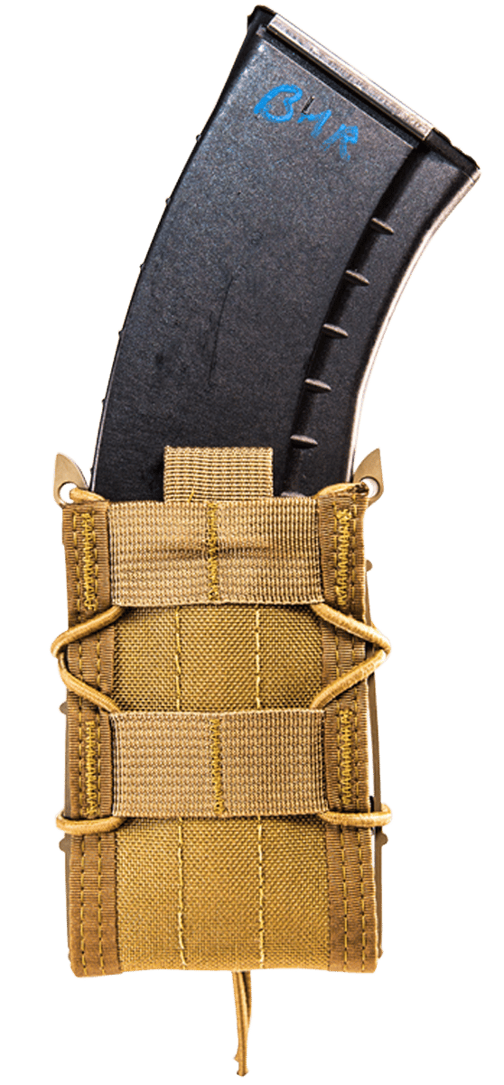 High Speed Gear 13TA10CB TACO Mag Pouch Coyote Brown Nylon Belt Compatible w/ Rifle