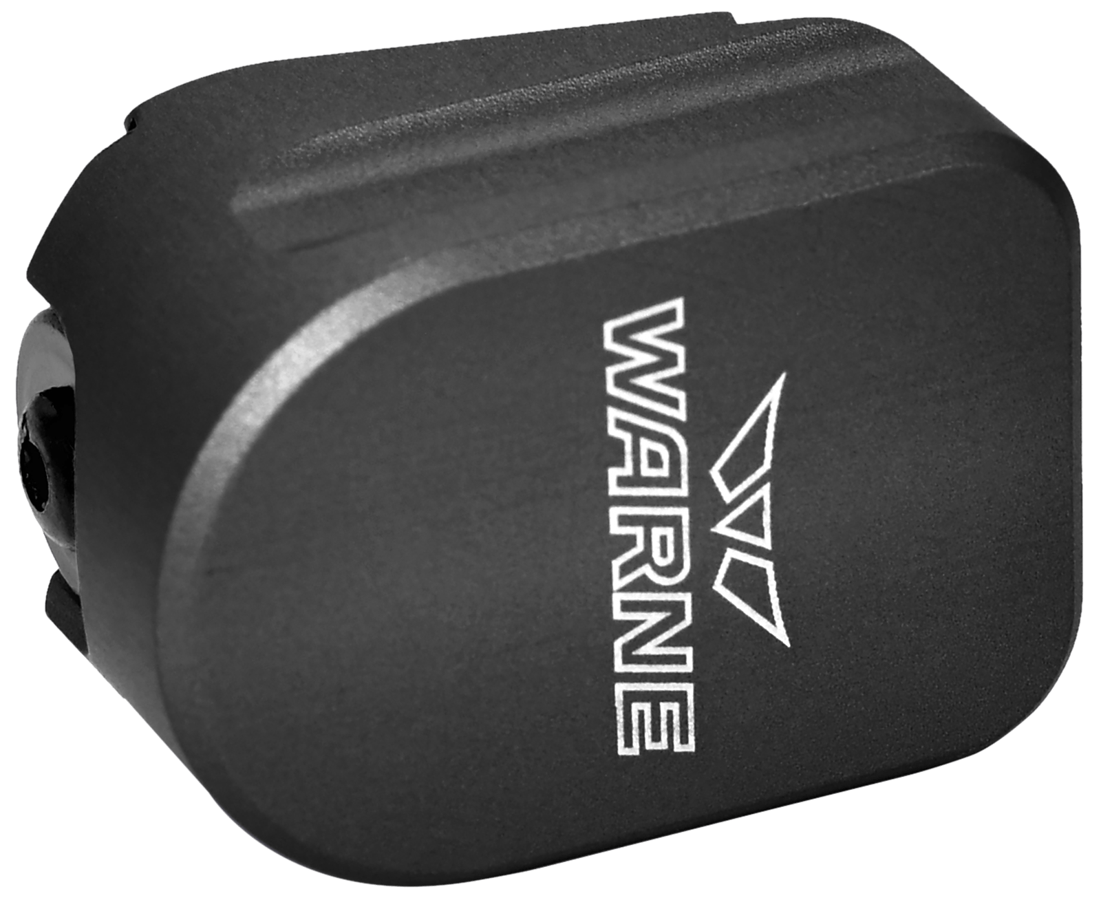 Warne 3306 Magazine Extension  Black, +3 (9mm Luger), +4 (40S&W), for S&W M&P 9/40