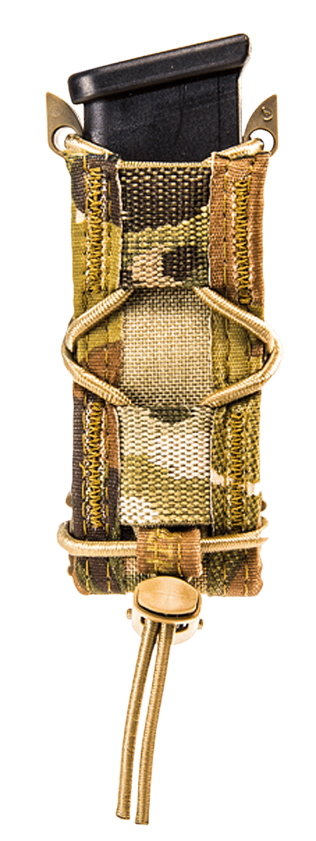 High Speed Gear 11PT00MC TACO Mag Pouch Single MultiCam Nylon MOLLE Belts 2" Wide Compatible w/ Pistol