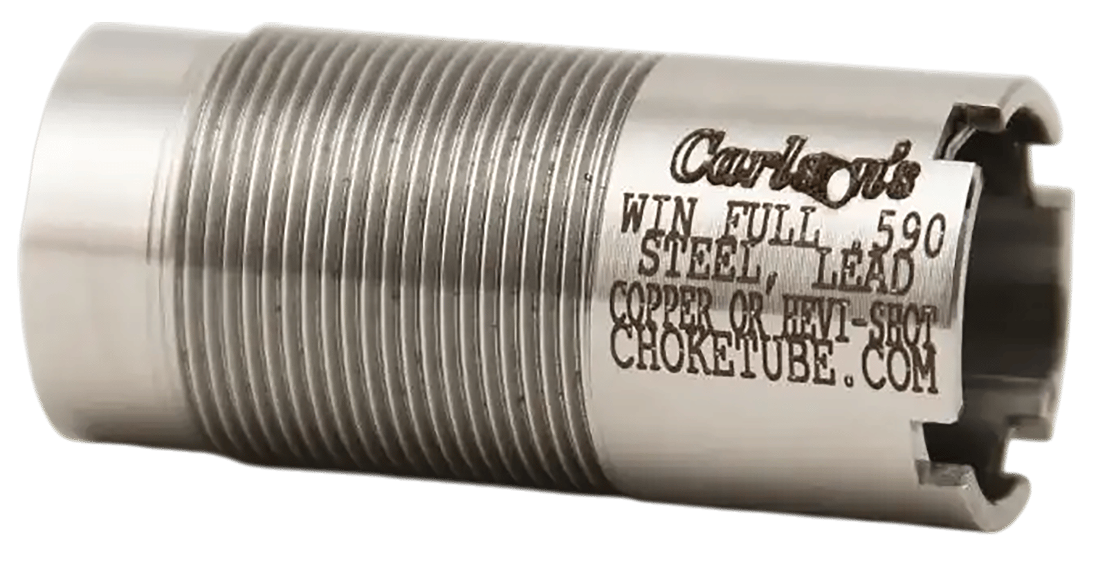 Carlson's Choke Tubes 50104   Winchester 20 Gauge Full Flush Stainless Steel
