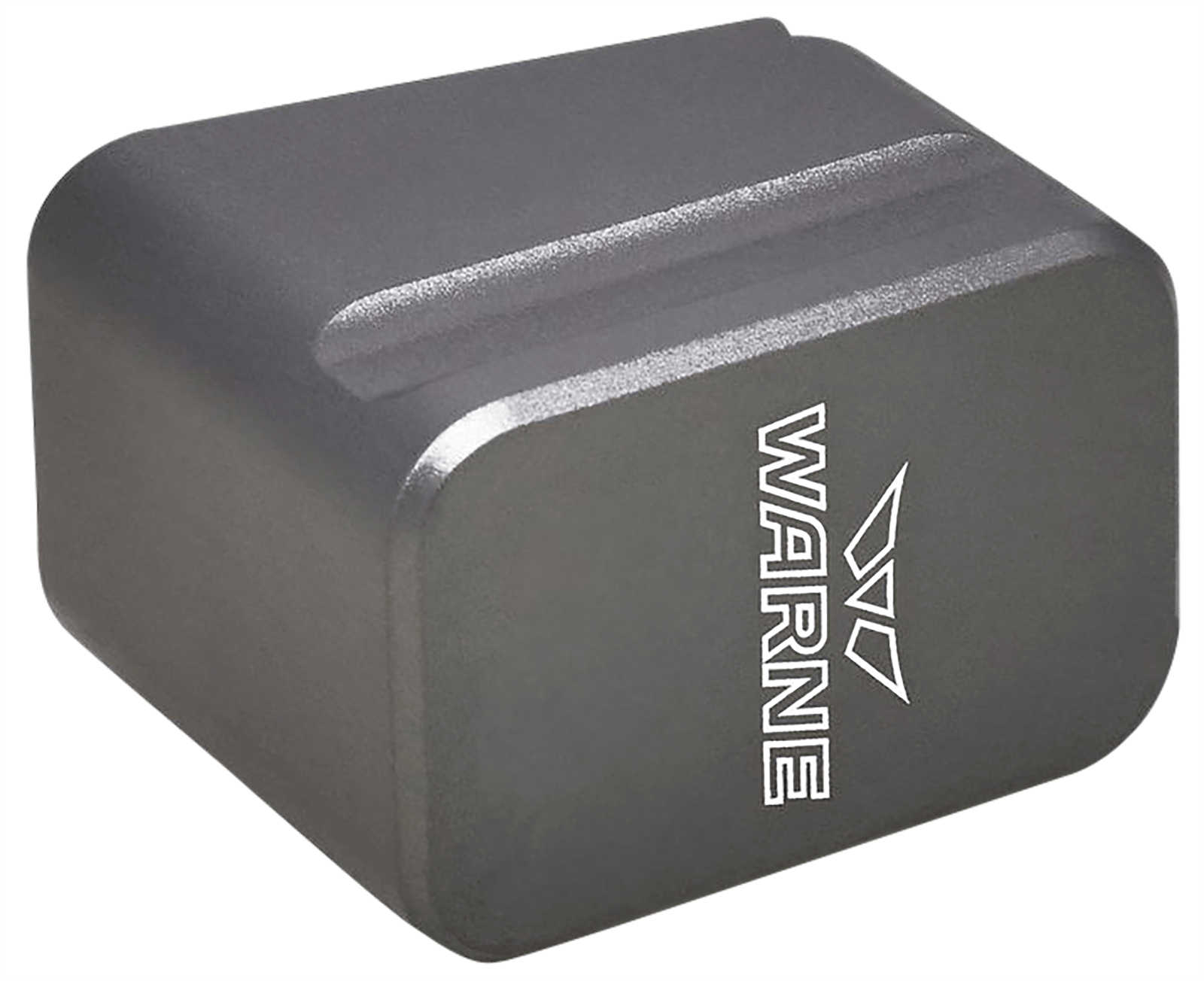 Warne MEG1754GR Magazine Extension  made of 6061-T6 Aluminum with Hardcoat Anodized Gray Finish for Glock 17, 22 Magazines (Adds 5rds 9mm Luger, 4rds 40 S&W)