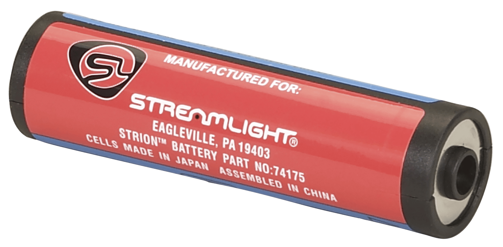 Streamlight 74175 Strion Lithium Ion Battery  Orange/Black 3.75 Volts 2,000 mAh