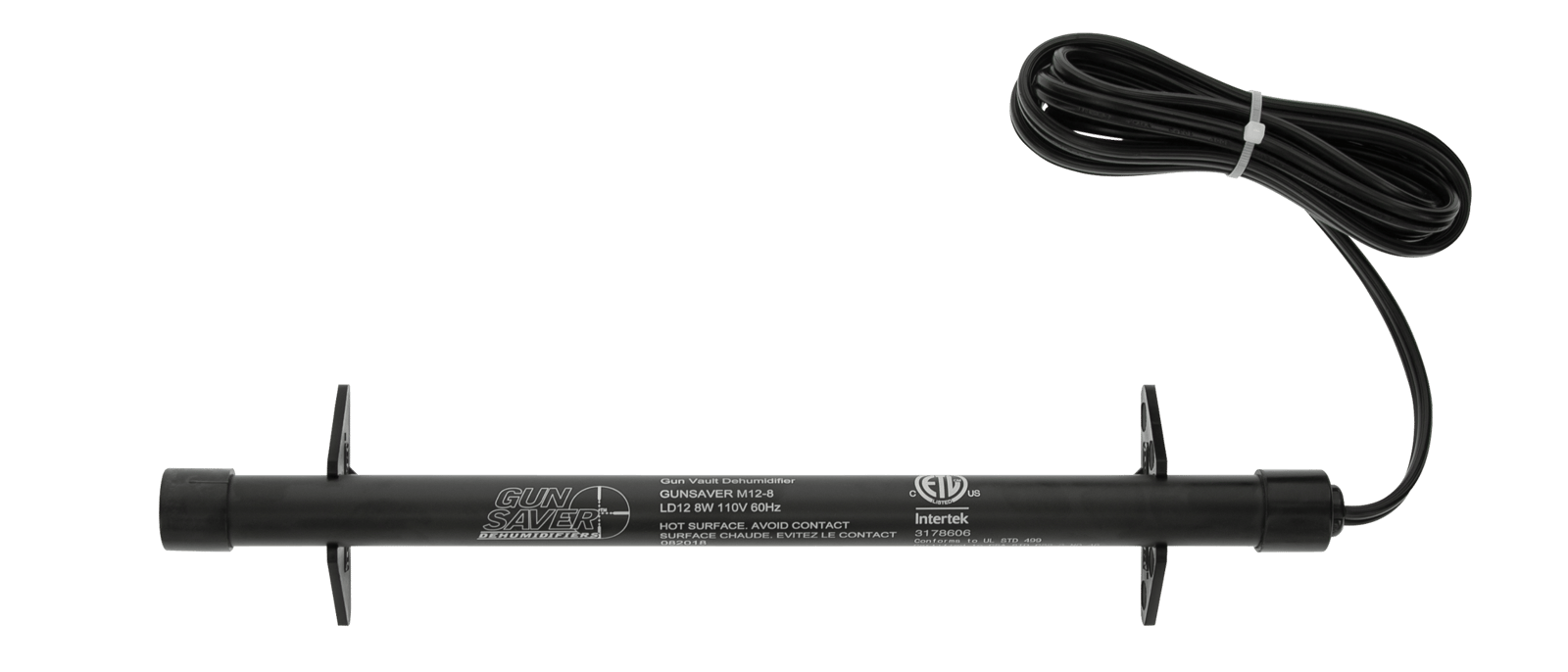 Lockdown 725761 Gun Saver Dehumidifier Rod Black 12" 110 Volt Outlet