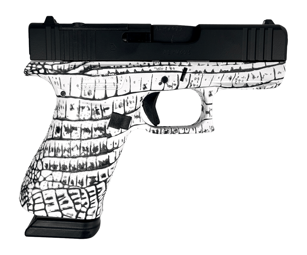 Glock UX4350204NR15GATOROR G43X 9mm Luger 15+1 3.41" Steel Serrated Slide Ambidextrous