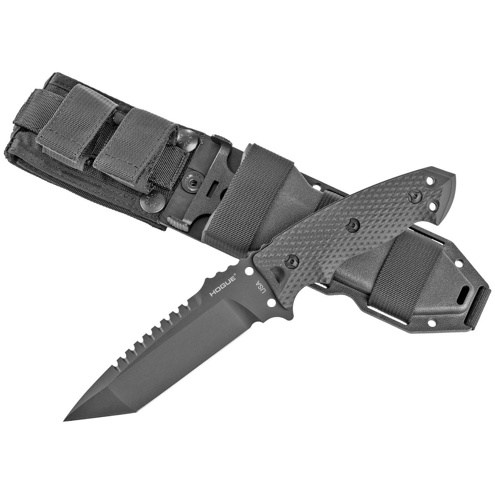 HOGUE EXF01 5.5" TANTO BLK W/SHEATH