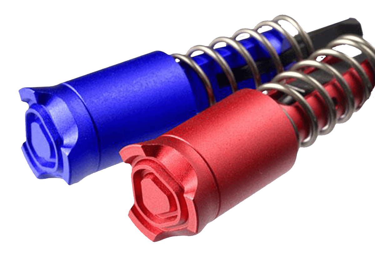 Strike Industries ARSFABLU AR Forward Assist Blue Anodized Aluminum Fits AR-15/M16