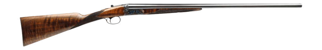 Dickinson LLC  Estate 410 Gauge Break Open 2.75" 2rd 28" Side By Side Barrel, True Bone-Charcoal Case Hardening Receiver, English Style Turkish Walnut Stock