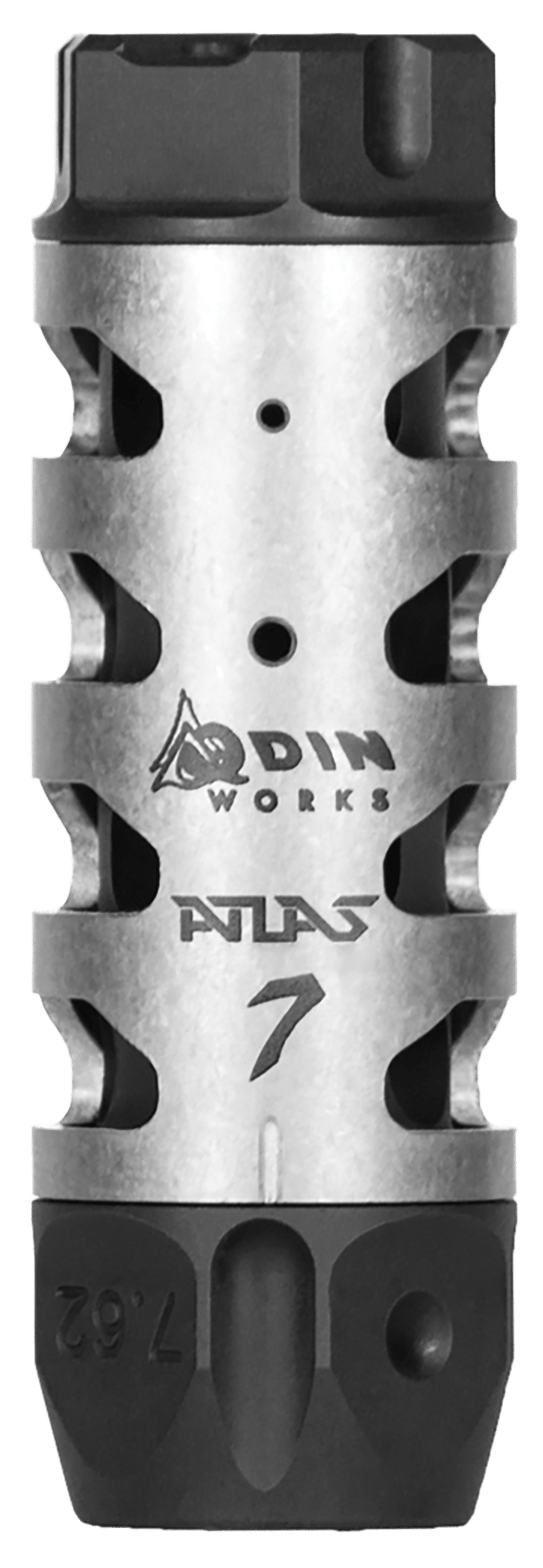 Odin Works MBATLAS7 Atlas Compensator 5/8-24 Threads 3.06" OAL 1" Diameter 7.62