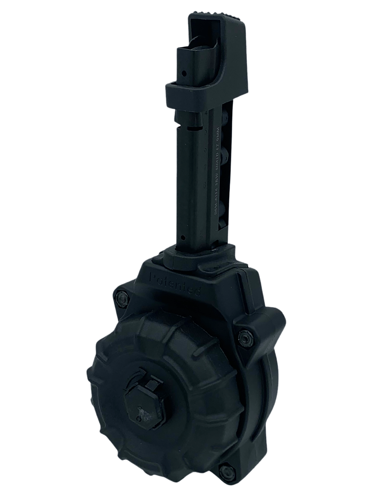 ProMag DRMA114   30rd Drum 9mm Fits S&W M&P Shield EZ Black DuPont Zytel Polymer