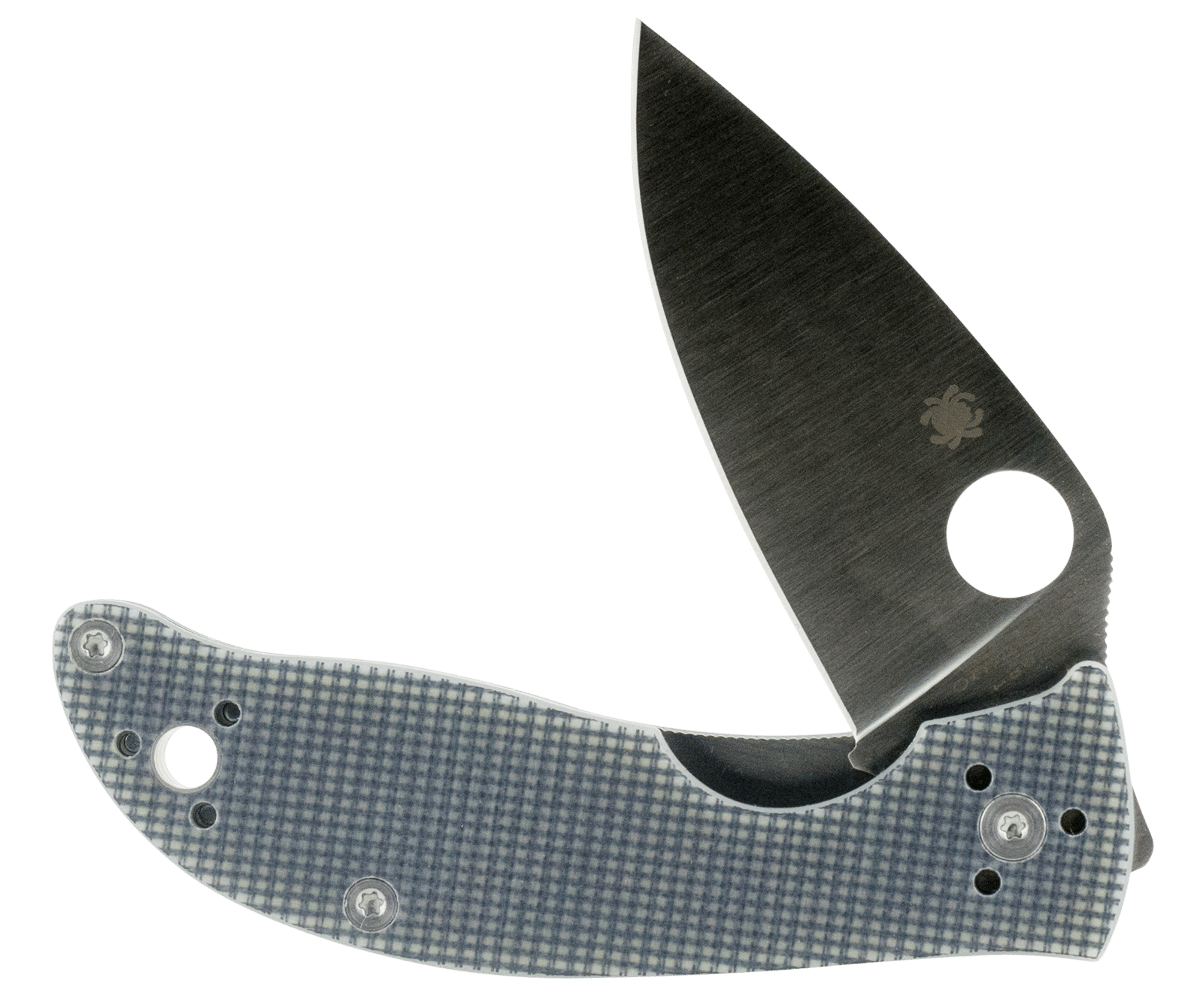 Spyderco C220GPGY Polestar  3.30" Folding Drop Point Plain CTS BD1 SS Blade Gray G10 Handle Includes Pocket Clip