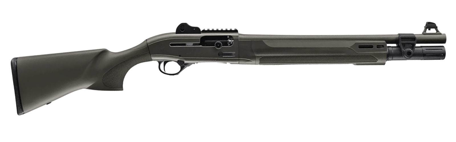 Beretta USA J131M2CTT187G 1301 Tactical C Mod 2 12 Gauge Semi-Auto 3" 7+1 18.50" OD Green Steel Barrel, OD Green Cerakote Picatinny Rail Receiver, M-LOK Handguards, OD Green Fixed Synthetic Stock