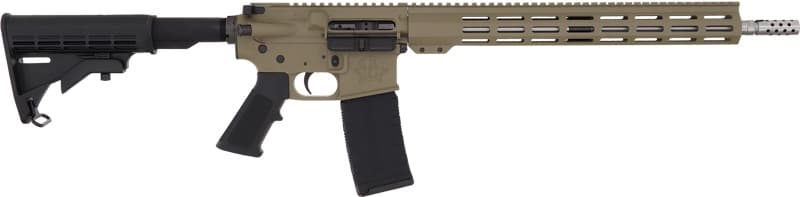 GLFA AR15 RIFLE 223 WYLDE 16" S/S BBL FLAT DARK EARTH