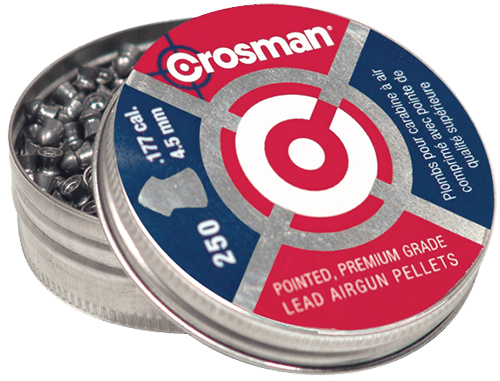 Crosman P177 Premier Pointed 177 Lead Pointed Hunting Pellet 250/Tin