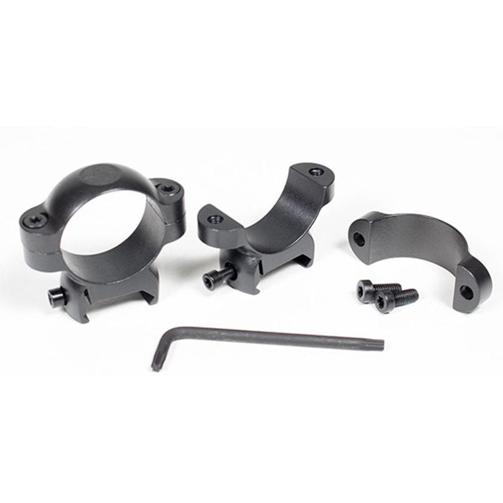 Leupold 2-Piece LRW Cross-Slot Steel Scope Rings 30mm Medium - Matte
