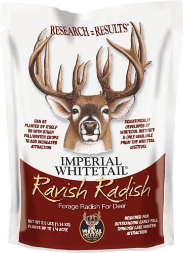 WHITETAIL INSTITUTE RAVISH RADISH 1/4 ACRE 2.5LBS FALL *