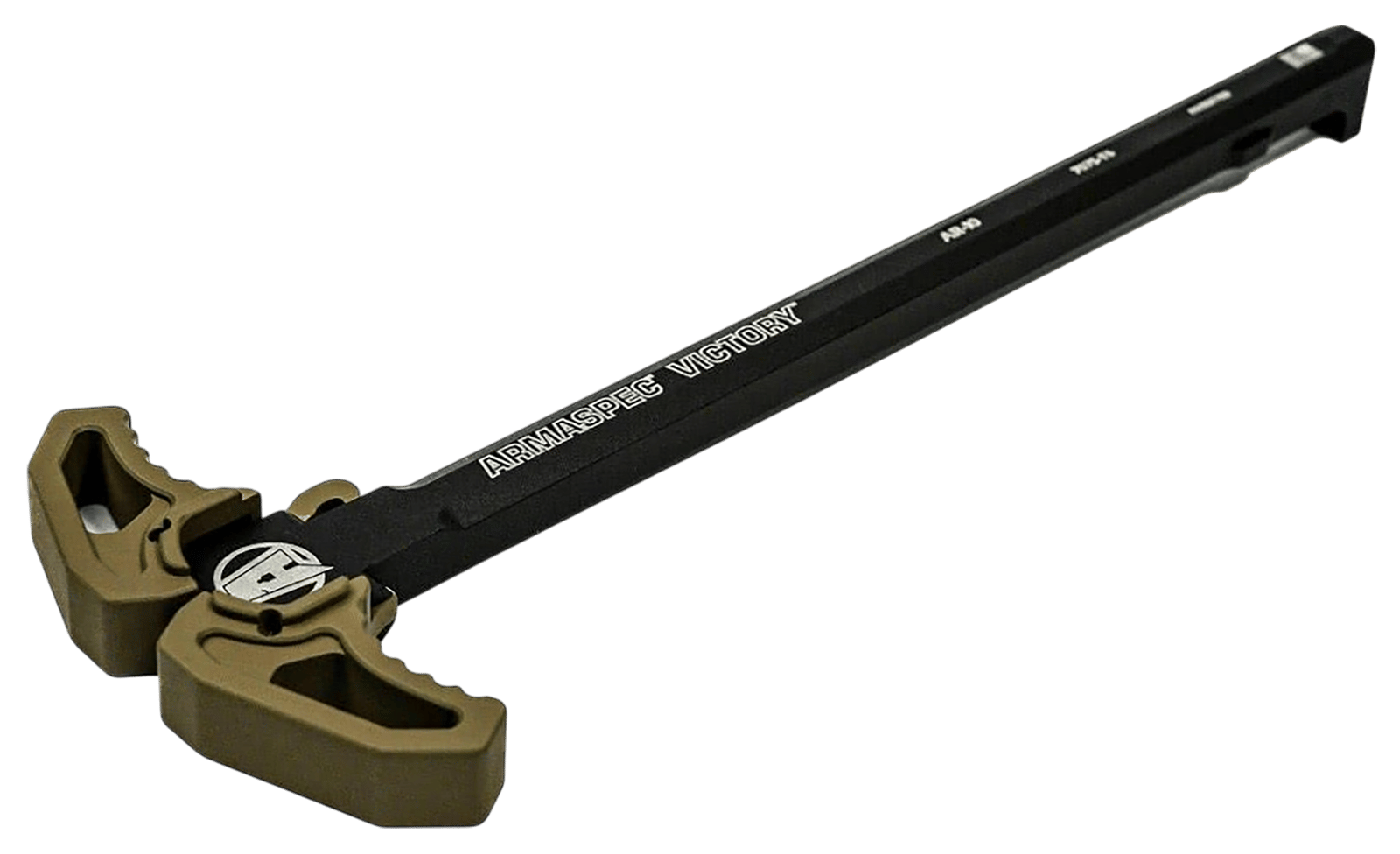 Armaspec ARM162-FDE Victory Charging Handle Flat Dark Earth Aluminum Ambidextrous Hand