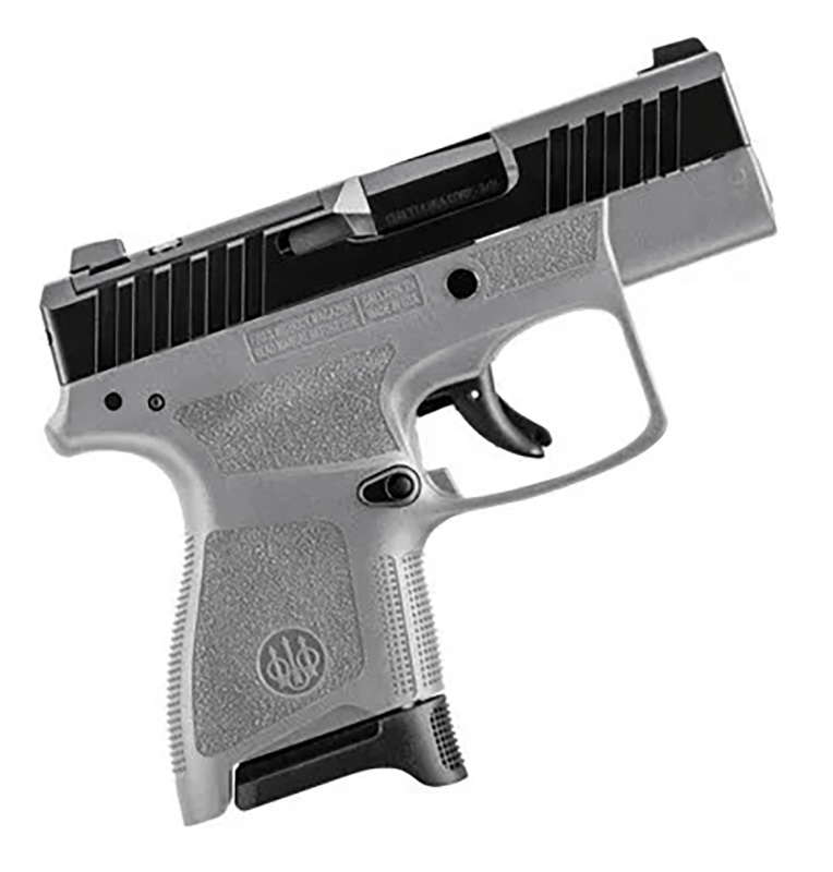 Beretta USA JAXN9268A1 APX A1 Carry Micro-Compact Frame 9mm Luger 8+1 3" Blued Steel Barrel, Black Serrated Steel Slide, Wolf Gray Polymer Frame, Polymer Grip