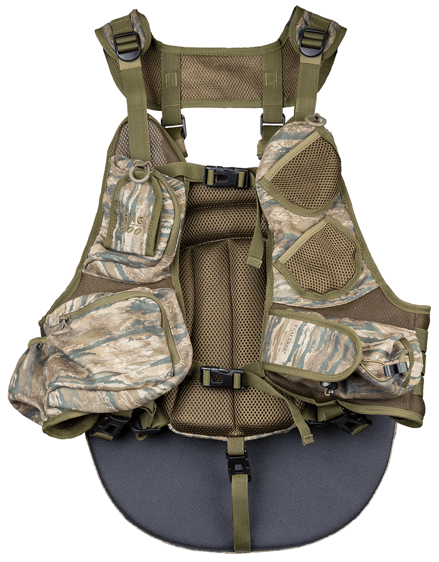 Moultrie KHT0228 Run N Gun Turkey Vest 200 Real Tree Edge