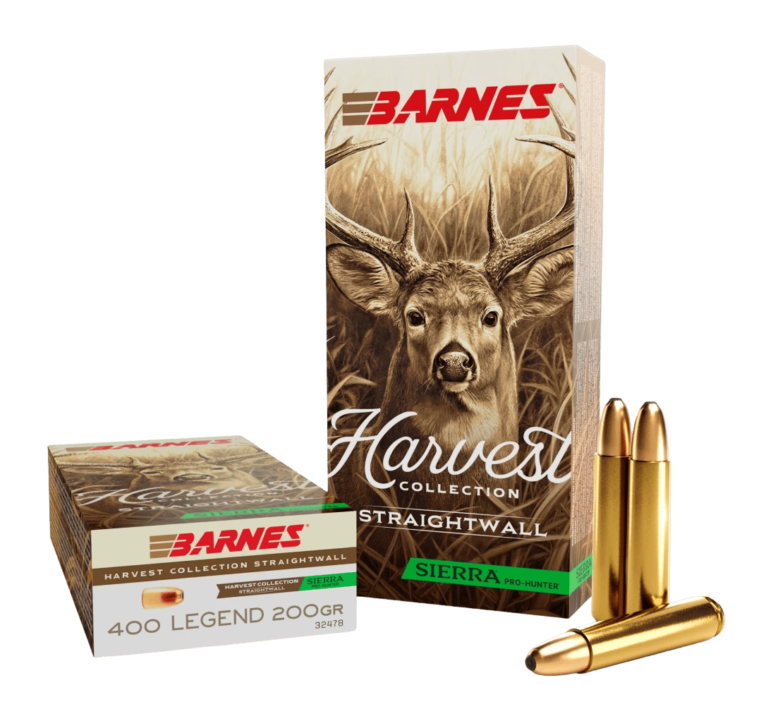 Barnes Bullets 32478  Harvest 400Legend 200gr Sierra Pro-Hunter 20 Per Box/10 Case