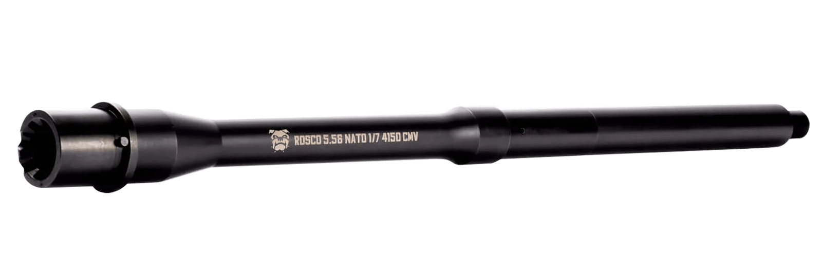 Rosco Manufacturing BL-145-M4-556-7-C Bloodline  5.56 NATO 14.50" Nitride 4150 CMV Barrel Fits M4 Carbine