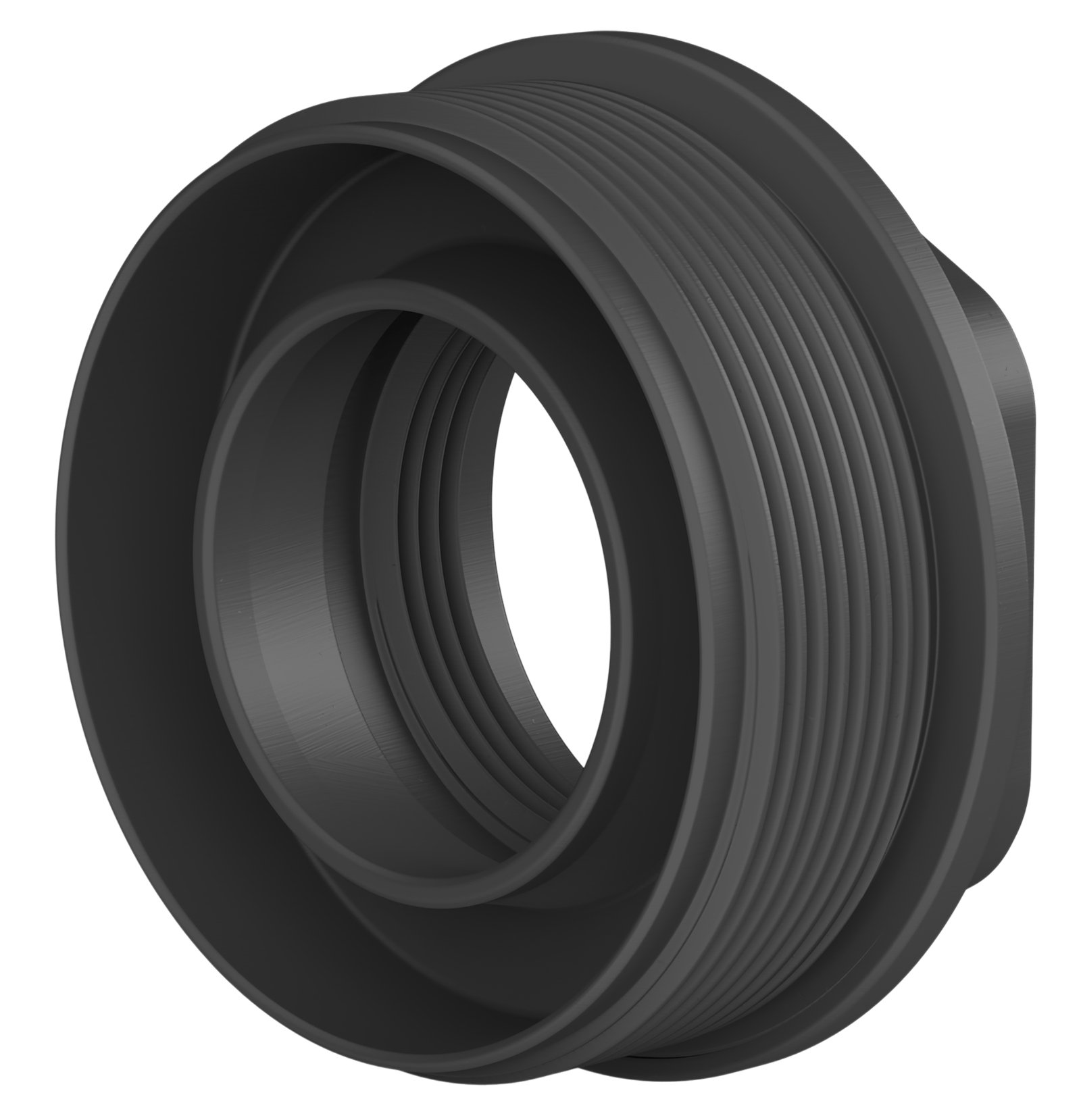 Breek Arms BRK4401 Hub One Plan B Fits Ultralight 1.375"x24 Titanium DLC Black
