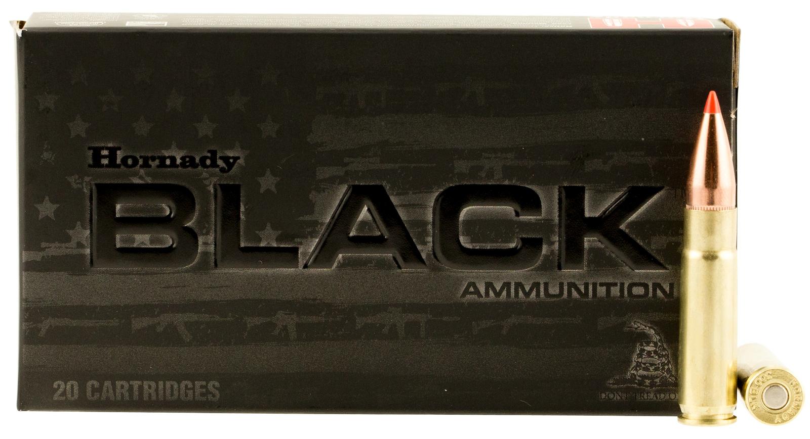 Hornady 80873 Black  300Blackout 110gr Hornady V Max 20 Per Box/10 Case