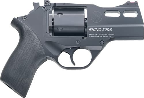CHIAPPA RHINO 30SA 357MAG 3" ADJ. SIGHT BLACK/RUBBER