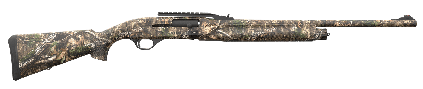 Retay USA GORSLDNA24 Gordion  Slug 12 Gauge 3" 4+1 24" Vent Rib Barrel, Aluminum Receiver Fixed w/Pistol Grip Stock
