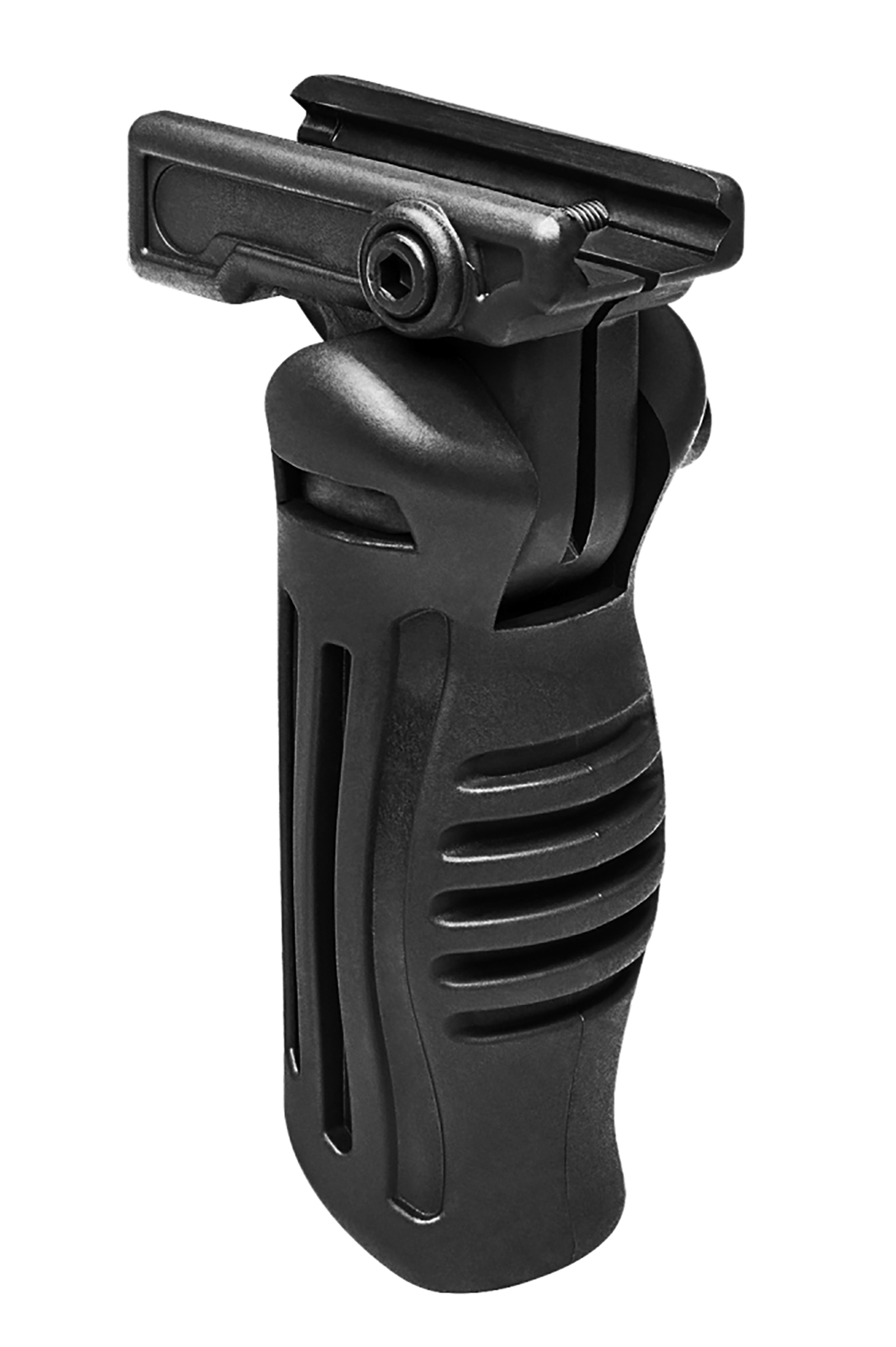 NcStar AARFVG Folding Verticle Grip Ergonomic Black Polymer