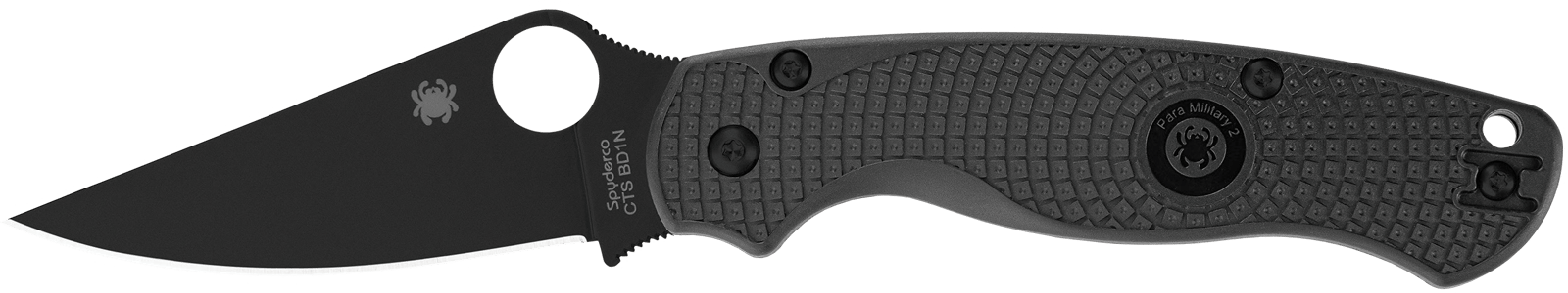 SPY C81PBBK2 PARA MLTRY 2 BLK/BLK LW