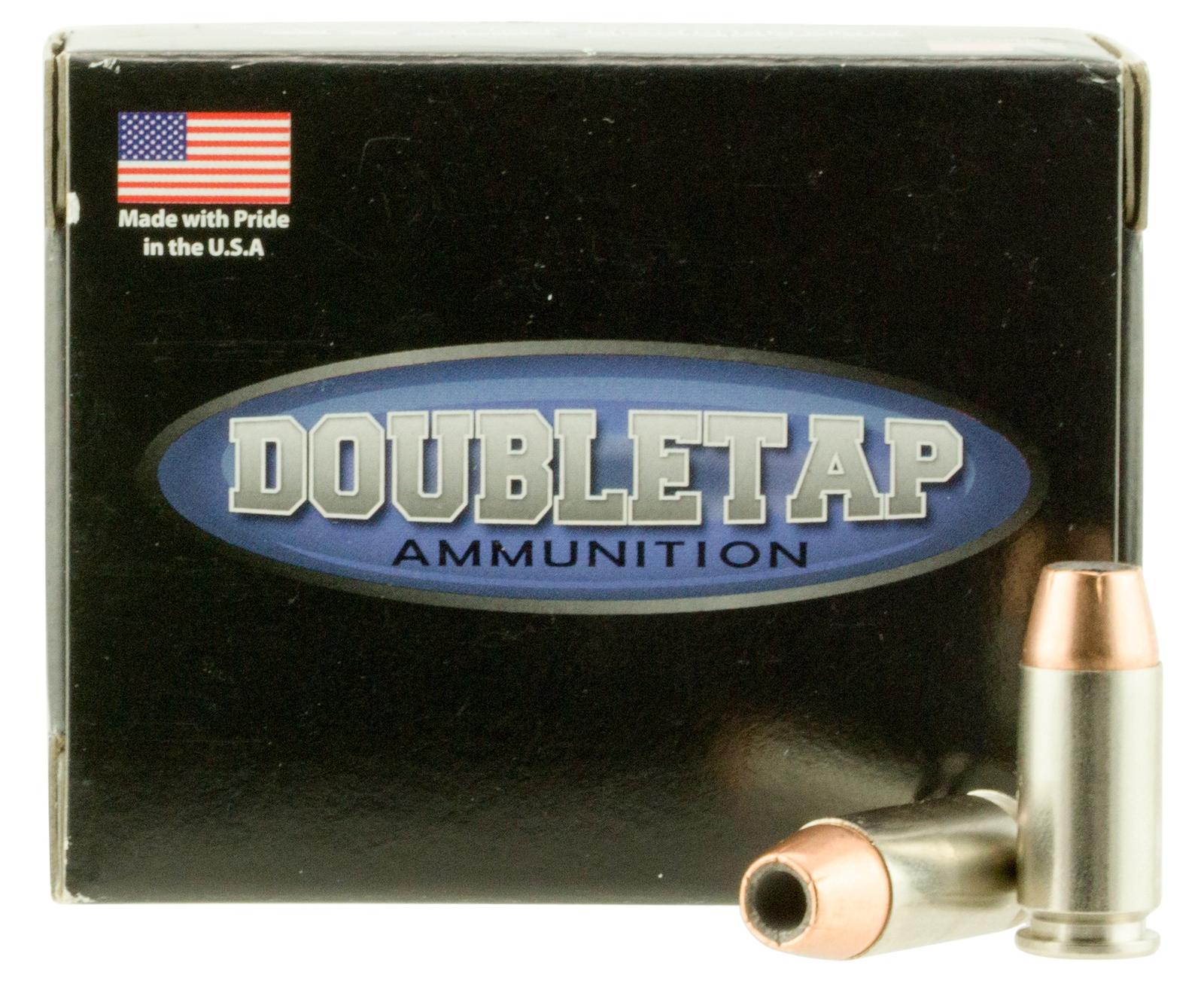 DoubleTap Ammunition 40180CE Home Defense 40S&W 180gr Jacketed Hollow Point 20 Per Box/50 Case
