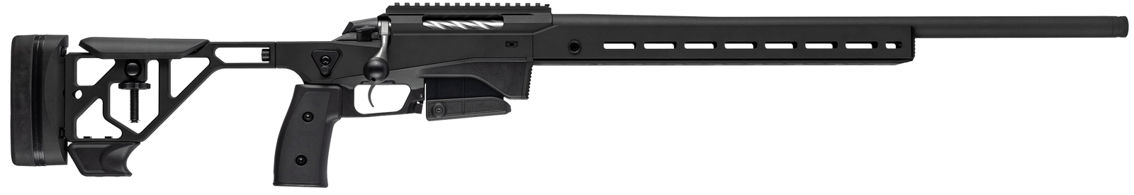 Tikka JRTXATB38226 T3x Ace Target 6.5 Creedmoor 10+1 26" Threaded Barrel, Black Cerakote Picatinny Rail Receiver, M-LOK Handguard, Adjustable Black Stock, Black Polymer Grip