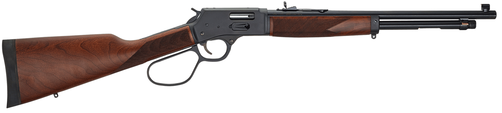 Henry H012GCR Big Boy Carbine Side Gate Full Size 45 Colt (Long Colt) 7+1 16.50" Blued Steel Barrel, Blued Steel Receiver, American Walnut Wood Stock Right Hand