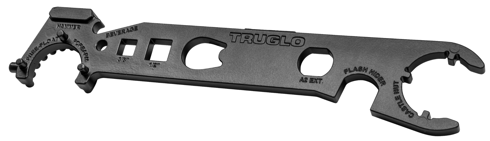 TruGlo TG973B Armorer's Wrench Black Steel, AR Platform Firearm