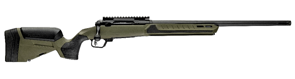 Savage Arms 32630 110 Core Predator Full Size 204 Ruger 10+1 22" Medium Heavy Fluted Barrel, Arca Rail Forend, Hunter Green AccuStock w/AccuFit V2 Synthetic Stock, Left Hand