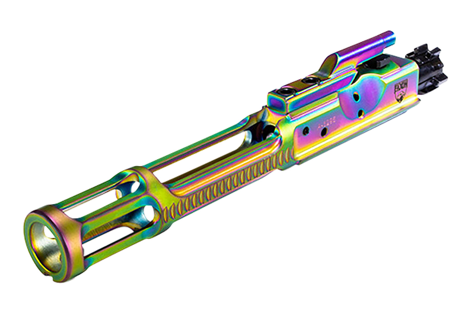 Faxon Firearms FF556BCGCNITRIDELWNCR Gunner 5.56 NATO Nitride Full Auto Chameleon
