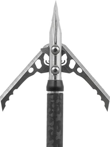 RAGE BROADHEAD HYPODERMIC TRYPAN NO-COLLAR 100GR 2" 3PK